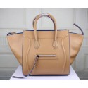 Cheap Celine Luggage Phantom Tote Bag Smooth Leather CT3341 Apricot VS03521