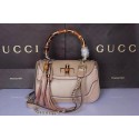 Cheap Gucci New Bamboo Top Handle Bags 240242 Apricot VS08787