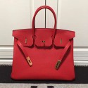 Cheap Hermes Birkin 35 Tote Bag in Red Togo Leather HB1210 VS07376