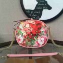 Cheap Imitation Gucci GG Blooms Mini Chain Bag 409535 Pink VS02166