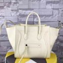 Cheap Knockoff Celine Luggage Phantom Tote Bag Original Leather C16725 Offwhite VS01769
