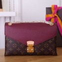Cheap Louis Vuitton Monogram Canvas & Calf Leather Pallas Chain Burgundy M41223 VS08704