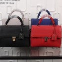Cheap SAINT LAURENT Structured Top Handle Bag Calfskin Leather YSL08031 VS02863