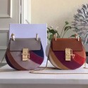 Chloe Drew Mini Leather and Suede Shoulder Bag 290930 VS06045