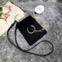 Chloe Faye Mini Suede Leather Crossbody Bag Black 3S1229 VS05025