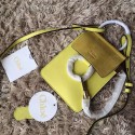 Chloe Faye Mini Suede Leather Crossbody Bag Yellow 3S1229 VS01014