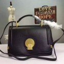 Chloe Indy Medium Leather Camera Shoulder Bag Black 207150 VS00780