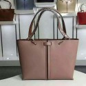 Chloe Small Keri Tote Bag in Pink Smooth Calfskin 3S1237 VS02815