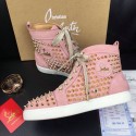 Christian Louboutin Louis Spikes Flat Pink CL1240 VS03556
