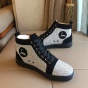 Christian Louboutin Louis Strass Flat Black CL1250 VS07674