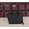 Copy Best Prada Original Grainy Leather Tote Bag BN8092 Black VS01488