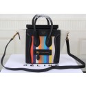 Copy Celine Luggage Nano Bag Original Canvas CT3308S Rainbow VS04739
