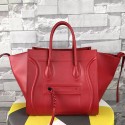 Copy Celine Luggage Phantom Tote Bag Original Leather C16725 Red VS04189