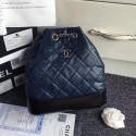 Copy Chanel Chanel's Gabrielle Backpack Blue and Black A94485 VS09477