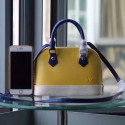 Copy Louis Vuitton Epi Leather Nano Alma M51076 Acid Yellow VS01358