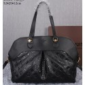 Copy Louis Vuitton Litchi Leather Toto Bag M41399 Black VS07933