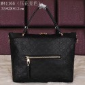 Copy Louis Vuitton Monogram Empreinte Bastille MM Tote Bag M41164 Black VS06150