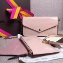 Copy Louis Vuitton Monogram Vernis Pochette Felicie Pink M61293 VS05436