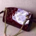 Copy Louis Vuitton Monogram Vernis Santa Monica Clutch Amarante M50410 VS04181