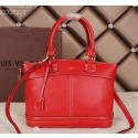Copy Louis Vuitton Suhali Leather LOCKIT PM Bags M43220 Red VS09083