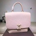 Copy Louis Vuitton Taurillon Leather Volta Bag Pink M50287 VS00718