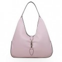Copy Luxury Gucci Jackie Soft Leather Hobo Bag 362968 Light Pink VS02998