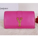 Copy Yves Saint Laurent Chyc Travel Case Smooth Leather Y7141 Rose VS03178