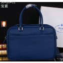 Designer Fake Prada Original Grained Leather Travel Bag VA1011 Royal VS01691