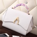 Designer Hermes Stirrup Top Handle Bag H30560 White VS04474