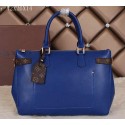 Designer Imitation Louis Vuitton Cruise 2015 Tote Bag M92661 Blue VS03800