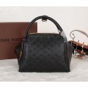 Designer Imitation Louis Vuitton Monogram Empreinte Marais MM Tote Bag M41038 Black VS06216