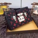 Designer Louis Vuitton Colored Monogram Canvas Petite Malle M42441 Red VS08611