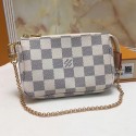 Designer Replica Louis Vuitton Damier Azur Canvas Mini Pochette Accessoires N58010 VS09519