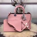 Dior Diorissimo Bag in Dark Blue Smooth Calfskin Leather D0908 VS01190