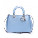 Dior Diorissimo Bag in Smooth Calfskin Leather D0902 SkyBlue VS01623