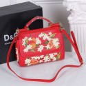 Dolce&Gabbana Medium Sicily Bag In Printed Dauphine Leather BB6003AF VS07954