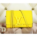 Fake 1:1 Louis Vuitton EPI Leather Louise PM M41105 Yellow VS01712