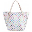 Fake 1:1 Louis Vuitton Monogram Multicolore Voltaire M41208 White VS05492