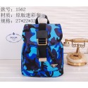 Fake 1:1 Prada Microfiber Nylon Drawstring Backpack Bag BZ1562 Blue VS07549