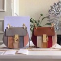 Fake Best Chloe Drew Mini Leather and Suede Shoulder Bag 290920 VS05038