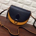 Fake Best Louis Vuitton Epi Leather Saint Cloud Blue and Yellow M54156 VS07665