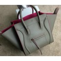 Fake Celine Luggage Phantom Bag Original Leather 99012 Khaki VS05308