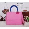 Fake Copy Be Dior Flap Top Handle Bag CD8813 Rosy VS00030