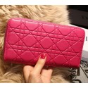 Fake Dior Escapade Wallet in Sheepskin Leahter D1873 Rose VS00938