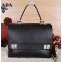 Fake Fashion Prada Original Leather Tote Bags BN9005 Black VS00326