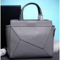 Fake Givenchy Tote Bag Grainy Leather G5855 Grey VS06748