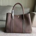 Fake Hermes Garden Party 36 30 Tote Bag in Imported Togo Leather Grey VS01265