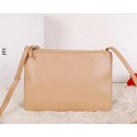 Fake High Quality Celine Trio Calfskin Leather Shoulder Bag C27002 Apricot VS01541