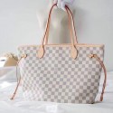 Fake Louis Vuitton Damier Azur Canvas Neverfull MM N41361 VS01444