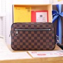 Fake Louis Vuitton Damier Ebene Canvas Kasai Clutch M42838 VS00225